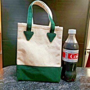 Restoration Hardware Small Cotton Canvas Tote Bag